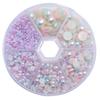 1150 sirena ABS semicírculo multtamaño fondo plano perla sintética accesorios arte de uñas accesorios para el cabello ropa DIY pegar caja de diamantes