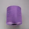 Hilo para ribete de toalla DTY, poliéster lavado con agua, alfombrilla de ratón, hilado de color, elasticidad media a alta, ribete de encaje, 360D, hilo morado, ribeteado de borde