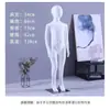Mannequins Pintados de Corpo Inteiro para Lingerie e Roupa Íntima, Modelos Masculinos e Femininos para Adereços de Vitrine de Loja de Roupas, Mannequins com Suporte