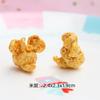 Animal artificial palomitas de maíz muerto Mickey Mouse Dumbo resina comida juego accesorios DIY colgante accesorios