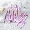 Pijama para Niña Primavera y Otoño Manga Larga Traje Infantil Niña Dibujos Animados Princesa Delgado Ropa de Casa 2025 Nuevo Ropa Exterior