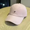 Gorra de Béisbol con Diseño de Letra Simple 2026 de Secado Rápido para Sombrilla, Estilo Moderno Unisex para Parejas Jóvenes