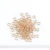 Anillo doble cerrado de 4-20 mm, anillo de conexión para joyería DIY, llave abierta, campana de joyería, accesorios colgantes