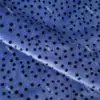 Estampado de luciérnagas, pelo alto-bajo, lunares pequeños, tela de felpa de una sola cara, adecuada para bufandas, muñecas y textiles para el hogar