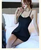 Lingerie Sexy Transfronteiriça de Puro Desejo Costas Nuas para Mulheres, Camisola Erótica Sedutora Aderente ao Corpo, Não Precisa Tirar na Cama, Camisola Sexy