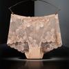 Três Coelhos Bonito Tamanho Grande Roupa Interior Juvenil Renda Feminina Cintura Alta Sem Costura Secagem Rápida Cuecas de Levantamento de Barriga Algodão Virilha Respirável