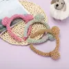 Diadema de Cara de Panda de Peluche para Lavado de Cara, Diadema Moderna Multicolor Linda de Dibujos Animados con Pompón, Accesorios de Regalo, Venta de Liquidación