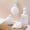 Cepillo de Silicona para Champú Cepillo Masajeador Artefacto para Lavado de Cabello de Adulto Peine de Champú Cepillo para la Cabeza Rascador del Cuero Cabelludo
