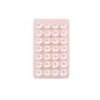 Fabricante Personalizado Popular Magnético Silicone Ventosa Suporte para Celular Retangular Antiderrapante Adesivo Traseiro Suporte para Celular Dupla Face