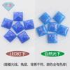 Huagang piedra preciosa cuadrada cuadrada ángulo recto síntesis de piedra OPALO piedra desnuda superficie de fondo plano OPALO síntesis OPALO síntesis OPALO FH14