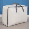 Bolsa de Almacenamiento Transparente para Edredón Bolsa de Almacenamiento Gruesa con Asa de Algodón para Edredón Bolsa para Empacar Ropa de Viaje Artefacto de Almacenamiento para Mudanzas