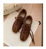 2026 zapatillas casuales con cordones, suela blanda, cómodas, nuevo estilo retro Forrest Gump, colorblock, zapatillas deportivas para mujer con plataforma interior, zapatillas de entrenamiento alemanas para mujer