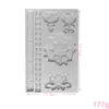 Molde Decorativo Vintage Lotus en Relieve Estilo Europeo Marco de Espejo Molde de Silicona Molde para Pastel de Azúcar Plegado Marco de Fotos Pastel Pegamento Gota Molde
