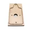 Suporte de cartão DIY feito à mão molde de faca corte livre molde de corte de couro em branco conjunto de pequenas ferramentas de couro versão