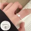 Anillos Modernos de Gato y Perro para Mujer Estilo Little Red Book Versátiles Apilables Elegantes Únicos Abiertos Anillos para Dedo Índice Modernos