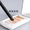 Brocha para vientre de dedo brocha para sombra de nariz brocha para corrector esencial para maquillaje ligero brocha para iluminador brocha de maquillaje pelo suave brocha delineadora de ojos de hoja lápiz corrector