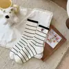 Calcetines para Mujer en Otoño e Invierno Nuevos Calcetines de Media Caña Estilo Coreano Rayas Lunares Dibujos Animados Cachorro Lindo Algodón Sin Costuras