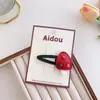 Clip de Pelo de Conejo Panda de Cuero PU de Dibujos Animados Pinza para el Pelo de Bebé Lindos Accesorios para el Cabello para Niños No Lastima el Cabello Pinza para Mechones Laterales