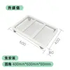 Soporte Móvil para Host con Base de Ruedas, Soporte Universal de Ruedas de Metal para Computadora, Charola Pequeña para Gabinete de Computadora, Maceta Rectangular