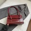 Bolsa Casual e Simples de Ombro, Grande Capacidade, Bolsa de Mão Versátil para Mulheres, Bolsa Quadrada Pequena Retro Fashion, Comércio Exterior Transfronteiriço