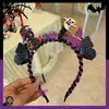 Diademas de Halloween transfronterizas para eventos divertidos, sesiones de fotos, accesorios de cosplay de disfraces, sombreros brillantes, gafas, diademas y pinzas para el cabello