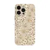 Funda para iPhone 18 estilo Maillard, estampado de leopardo minimalista, la más vendida de Amazon, funda tipo película ultrafina, venta al por mayor