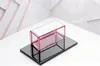 Fábrica de compras en línea caja de embalaje transparente de PVC con impresión de logotipo cuadrado personalizado en línea