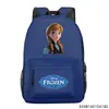 Directo de fábrica Mochila estampada de Frozen mochila de animación para escuela primaria bolsa de dibujos animados con estampado en caliente gran capacidad