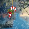 Nuevo Adorno Navideño Transfronterizo de Dibujos Animados de Papá Noel Adorno Colgante Navideño Decoración Colgante para Coche