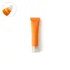 En Stock 10/15/20ml Naranja Mate Escarchado Plástico Cosmético Tubo Suave Envase para Bálsamo Labial Botella Vacía para Crema de Ojos Loción