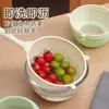 Cuchara Drenante Multifuncional de Oso con Filtro para Uso Doméstico para Leche de Soya, Residuo de Té, Lavado de Arroz y Colador para Lavar Verduras