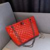 Bolsas de Comercio Exterior para Mujer 2022 Nuevo Bolso de Cadena con Diamantes Ins Versátil Simple de Hombro Único Cruzado al Cuerpo Venta al por Mayor Ropa de Trabajo