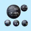 Bola de basquete profissional Premium Tamanho 7, antiderrapante e durável para partidas e treinos de adultos em ambientes internos/externos, presente de feriado perfeito.