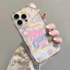 Diseño Creativo de Graffiti Adecuado para Apple 17Promax, Funda para Teléfono Iphone16Pro Europea y Americana, 15Plus Anticaída, 14 Suave