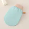 Manopla de Baño Exfoliante Doble Cara Esmerilada Fuerte Eliminación de Barro Exfoliación Herramienta para Frotar la Espalda en la Ducha del Hogar