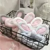 Linda y Adorable Diadema de Alambre con Orejas de Conejo 3D para Lavarse la Cara, Maquillaje, Cinta para el Cabello, Accesorio Coreano para el Cabello, Tocado