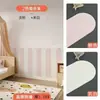 Adesivos de parede anti-colisão autoadesivos, painéis de parede macios estilo tatami, revestimentos de parede para ocultar imperfeições, adesivos de parede decorativos e painéis de parede refrescantes para uso ao lado da cama