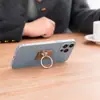 Suporte de Anel de Metal para Celular, Suporte Preguiçoso Rotatório e Dobrável, Suporte Adesivo para Mesa, Anti-Perda e Anti-Queda