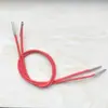 Hebilla de Hierro de 2 mm Cuerda Elástica para Mascarilla Cuerda Elástica Cuerda Elástica Hebilla Metálica Cordón con Púa Bolsa de Archivo Cuerda para Encuadernación de Libros de Hojas Sueltas