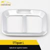 Adequado para 17 modelos de Tiguan L quadro decorativo de saída de ar superior traseira Tiguan L remendo brilhante de saída de ar condicionado de telhado