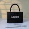 Bolsa de Ombro Feminina Transfronteiriça Bolsa de Festa Bolsa de Presente Exquisita e Elegante Bolsa Clutch com Aba Bolsa de Festa da Moda