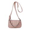 Bolso de Axila para Mujer 2024 Nuevo Texturizado para Mujer Cadena para el Hombro Bandolera Primavera y Verano Portátil Simple Bolso Cuadrado Pequeño Moderno