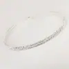 Moda nueva cadena para el cuello collar de moda collar de boda cadena de clavícula de diamantes completos collar multicapa N339