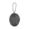 Cepillo de Limpieza de Alambre de Acero para Uso en la Cocina, Viene con una Cuerda para Colgar, Rascador de Acero Inoxidable para Ollas Que No Dañará la Olla, Bola Grande de Lana de Acero Que No Suelta Fibras
