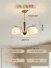 Luz Principal de Tela Hecha a Mano Estilo Nanyang Retro para la Sala de Estar, Lámpara de Techo Vintage para el Comedor, Lámpara de Dormitorio de Espectro Completo para Protección Ocular
