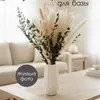 Ramo de flores secas, junco, flores preservadas, decoración de flores naturales de alta gama, arreglo floral estilo nórdico, productos de arte floral, superventas transfronterizo