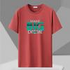 Camiseta de manga corta de primavera para hombre, marca de moda coreana, camiseta de estudiante de cuello redondo, camiseta holgada de media manga, camiseta de talla grande, camiseta de talla grande