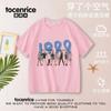 Camiseta de Verano Casual de Algodón con Estampado Periférico de Taylor Swift para Niños