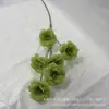 Flores de Gardenia Artificiales de 6 Cabezas para Decoración de Techo de Salón de Bodas, Arreglo Floral para Techos Altos, Decoración Suave, Arreglo Floral, Flores de Exportación