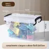 Caixa de Armazenamento para Quarto para Roupas de Mudança, Caixa de Armazenamento de Plástico com Tampa, Caixa de Armazenamento e Organização Doméstica, Guarda-Roupa, Grande Capacidade, Extra Grande